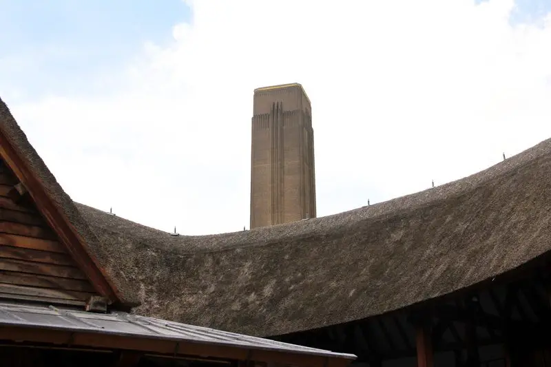 Globe Theatre - o teatro de Shakespeare - teto