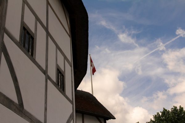 Globe Theatre - o teatro de Shakespeare - detalhe