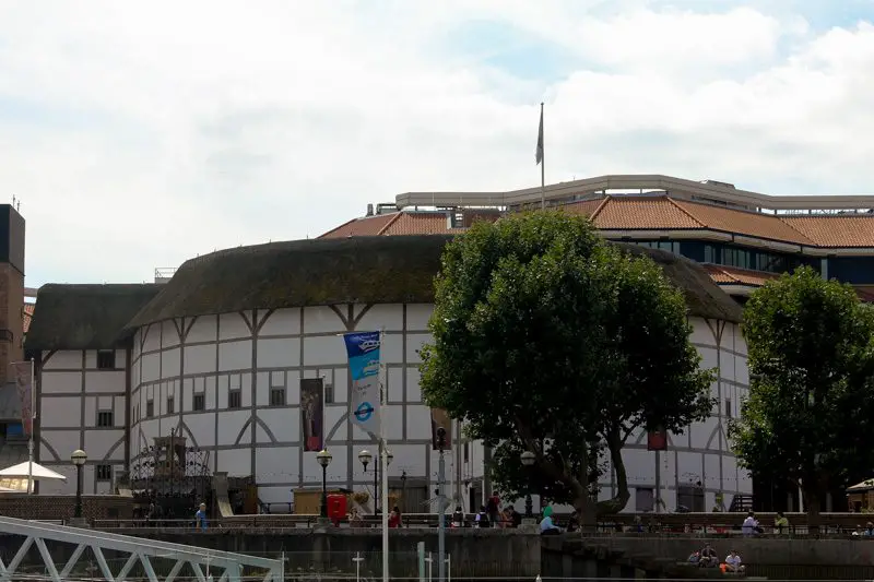 Globe Theatre - o teatro de Shakespeare - fachada
