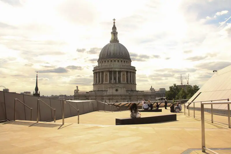 A vista do One New Change - St. Paul's Cathedral