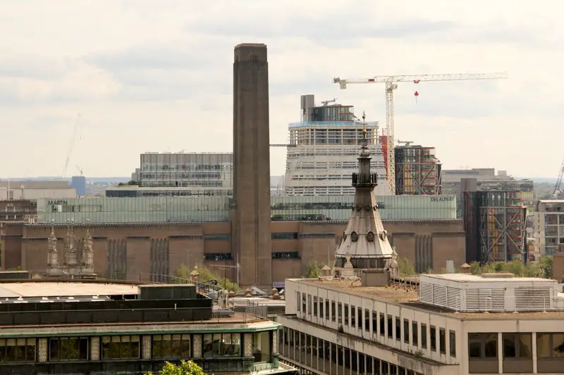 A vista do One New Change - Tate Modern