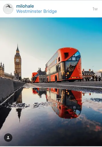 Instagram as mais lindas fotos de Londres - @milohale
