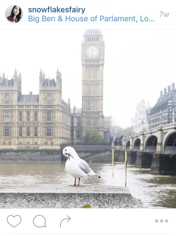 Instagram as mais lindas fotos de Londres - @snowflakesfairy