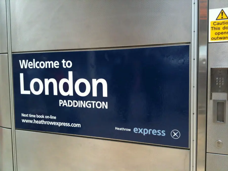 Descontos para o Heathrow Express - Paddington