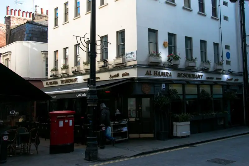 Shepherd Market - segredos de Mayfair - restaurantes