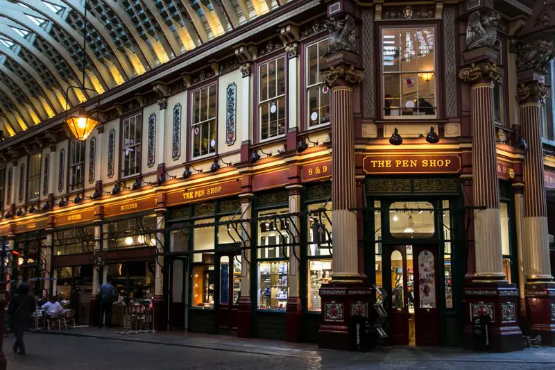 Leadenhall Market - interior