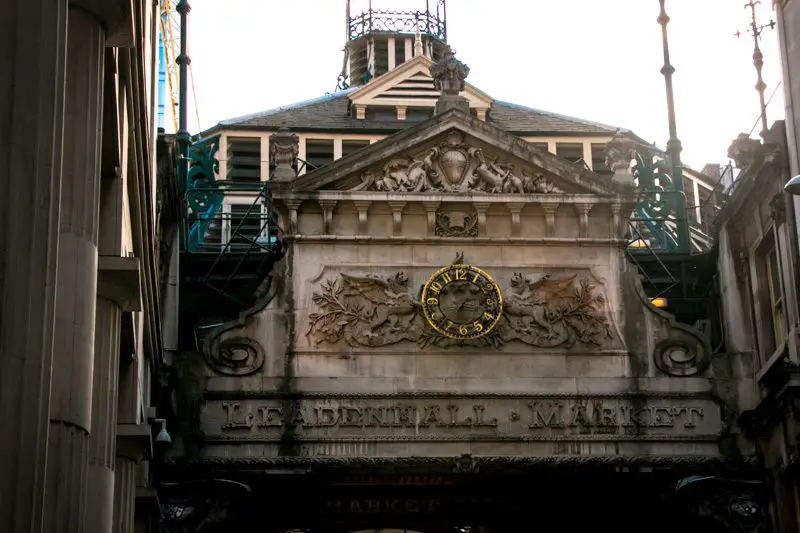 Leadenhall Market - entrada