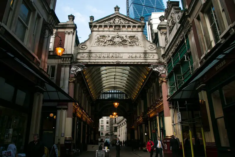 Leadenhall Market - pórtico