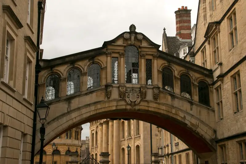 O que fazer em Oxford - Ponte dos Suspiros