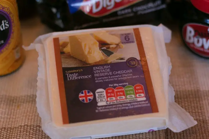 Comidas tradicionais inglesas - queijo cheddar