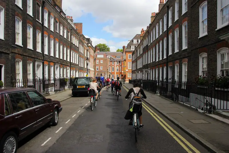 Tour de bicicleta em português - central London