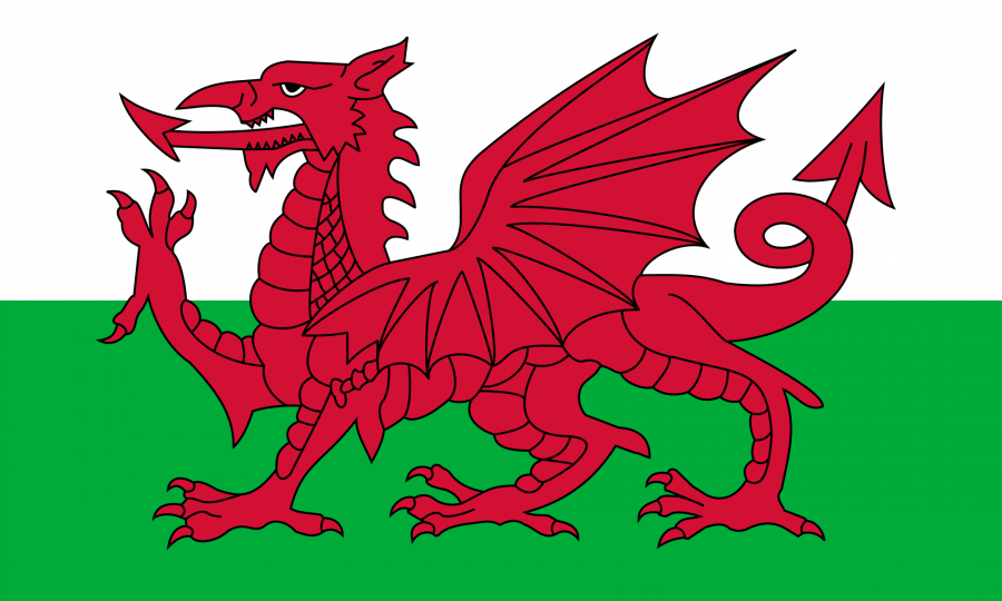 Grã-Bretanha ou Reino Unido? Bandeira de País de Gales