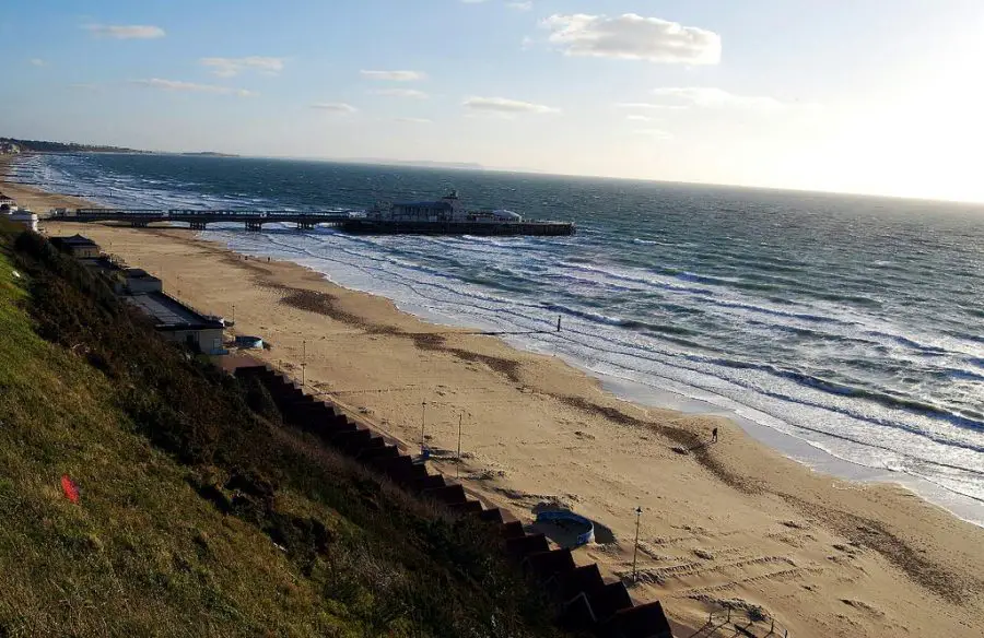 Bournemouth para estudar ou passear - praia