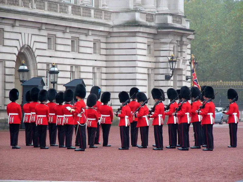  Os guardas da Rainha - Palácio de Buckingham