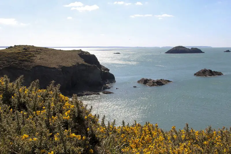 St Davids e Pembrokeshire - litoral de Pembrokeshire