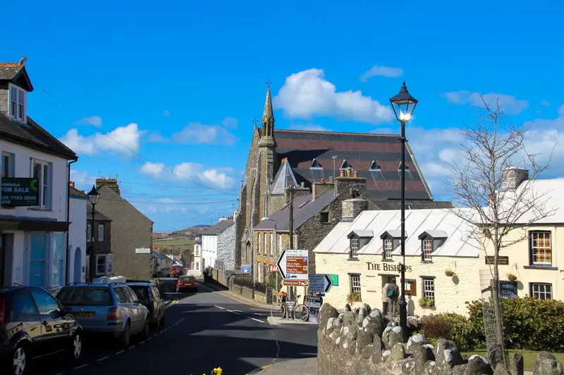 St Davids e Pembrokeshire - cidade de St Davids