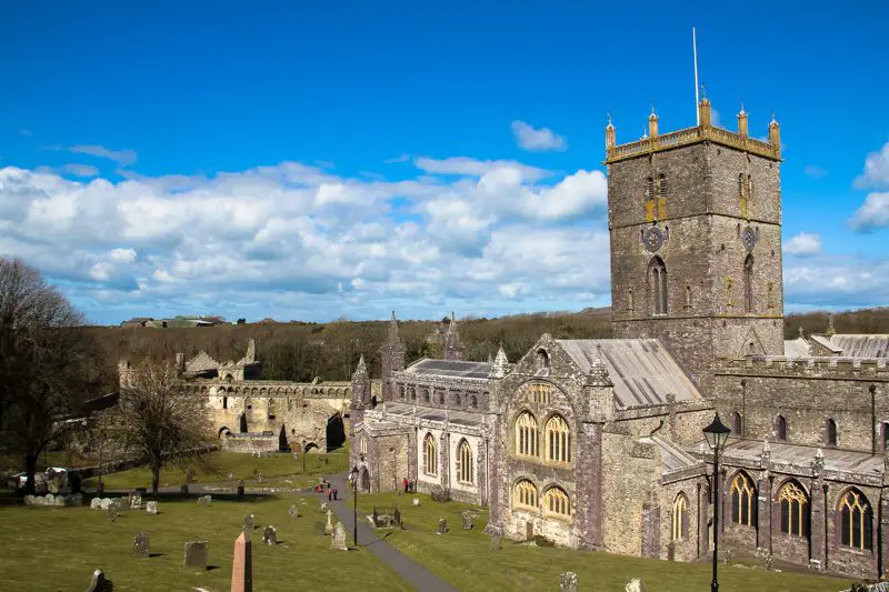 St Davids e Pembrokeshire - Catedral de St Davids