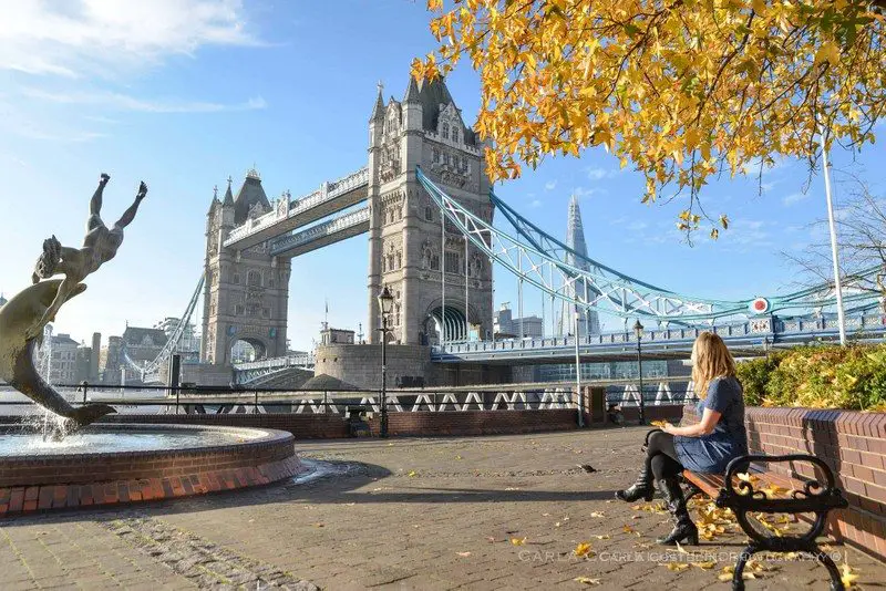 Outono em Londres - Tower Bridge