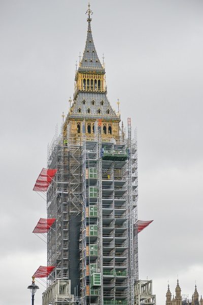 As reformas no Big Ben - Outubro de 2017