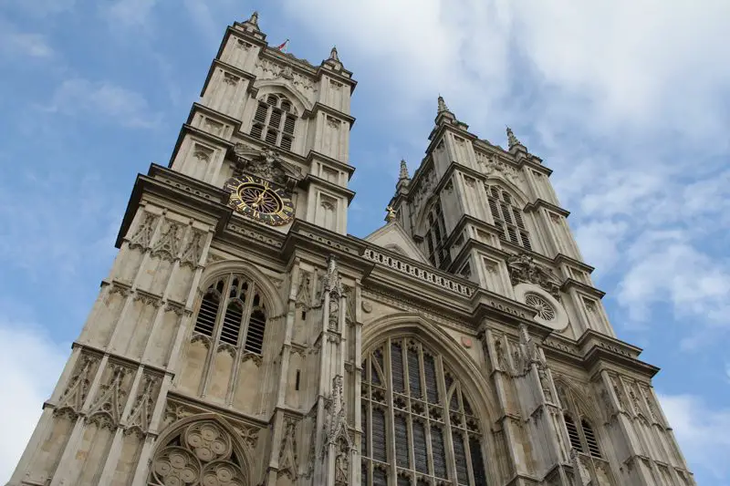 Fachada da Abadia de Westminster