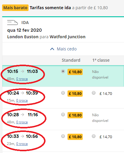 Passagens para Watford Junction - Estúdios Harry Potter Passagens para Watford Junction - Estúdios Harry Potter