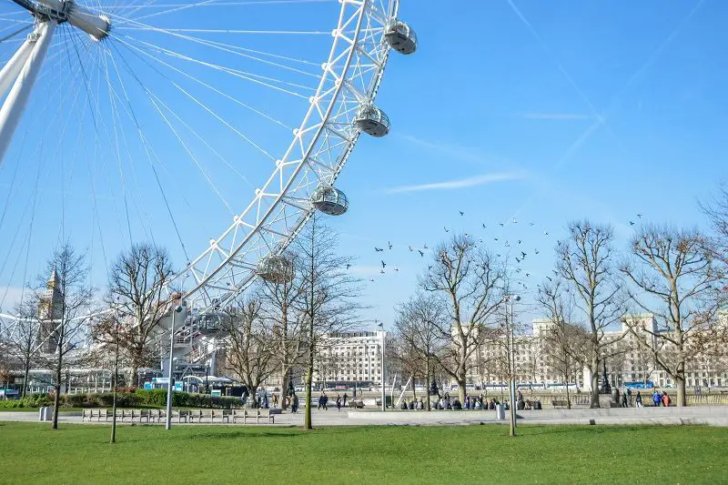 Londres em março - London Eye