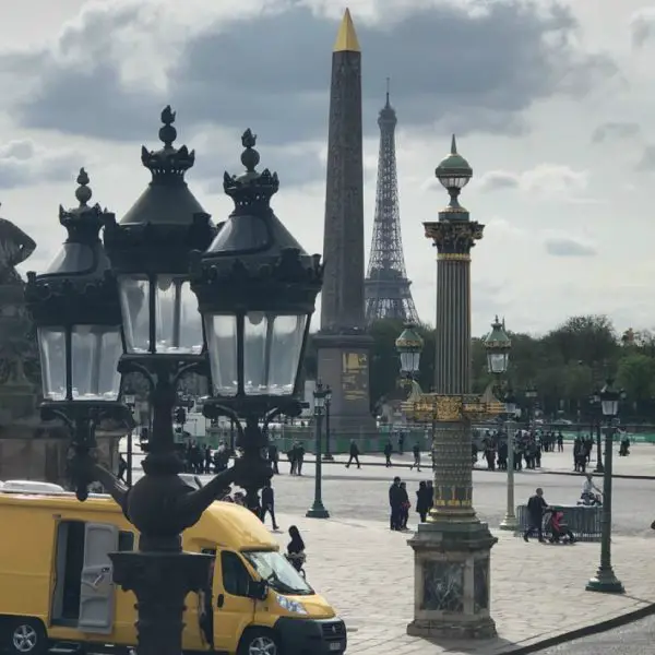 Roteiro 1 dia em Paris - Place de la Concorde: o obelisco e a torre
