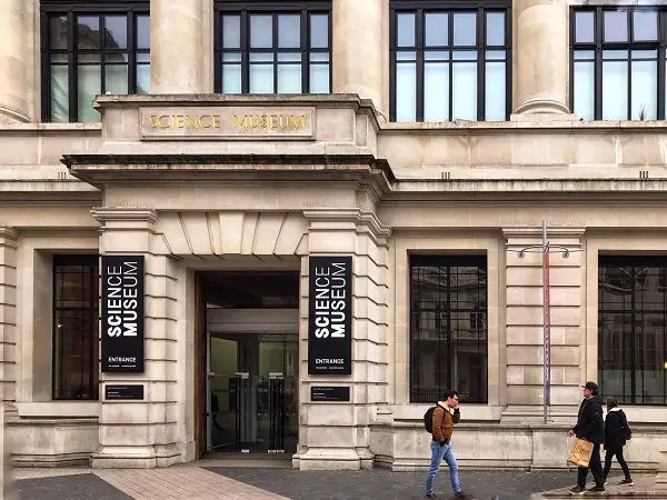 Museu da ciência em Londres - entrada
