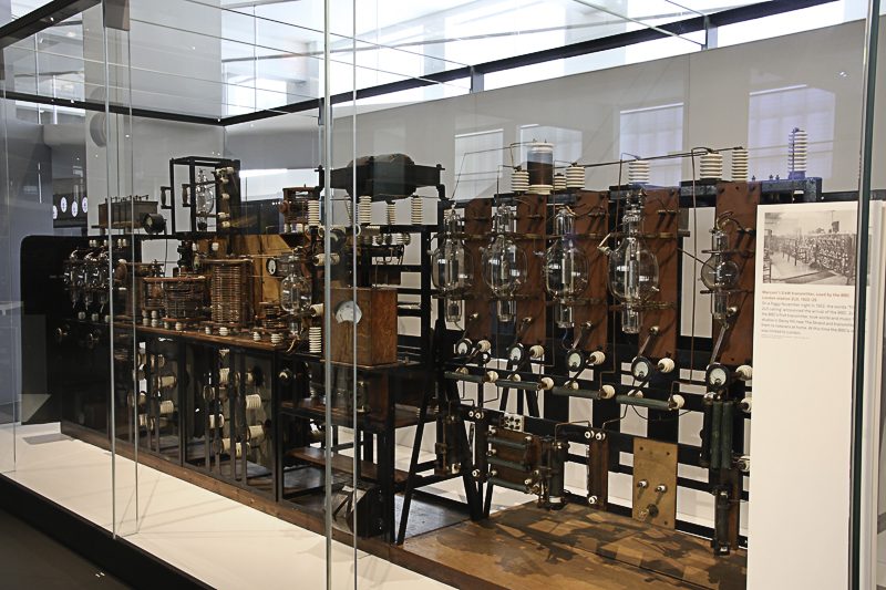 Museu da ciência em Londres - transmissor da BBC