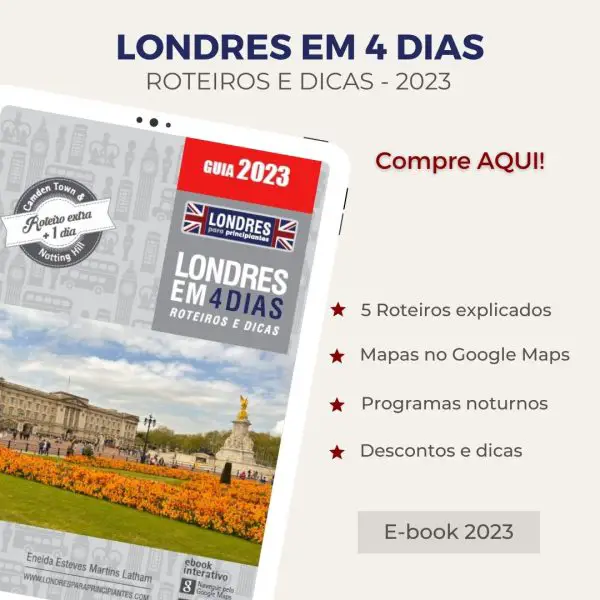Guia Londres em 4 dias - roteiros e dicas