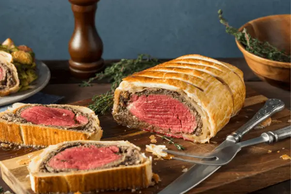 Tradicional Beef Wellington - comidas típicas da Inglaterra 