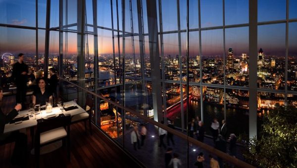 Restaurante Aqua Shard Londres