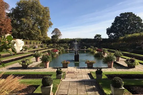 Palácio de Kensington - Sunken Garden