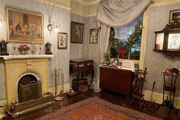 Sala do Museu Sherlock Holmes