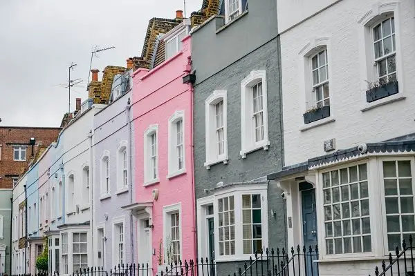 Casas geminadas em Chelsea