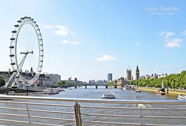 Rio Tâmisa em Londres