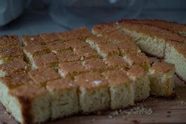 Pão de ló para trifle de morango