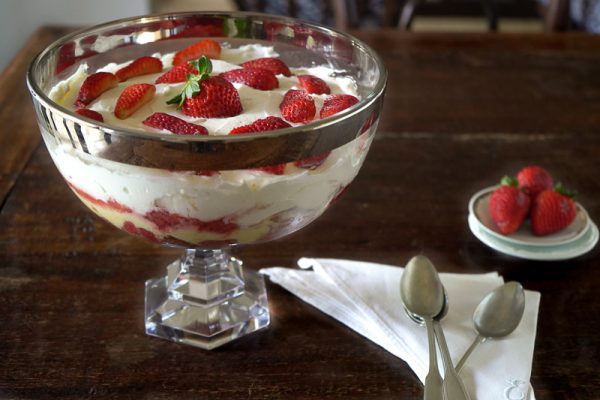 Trifle de morango