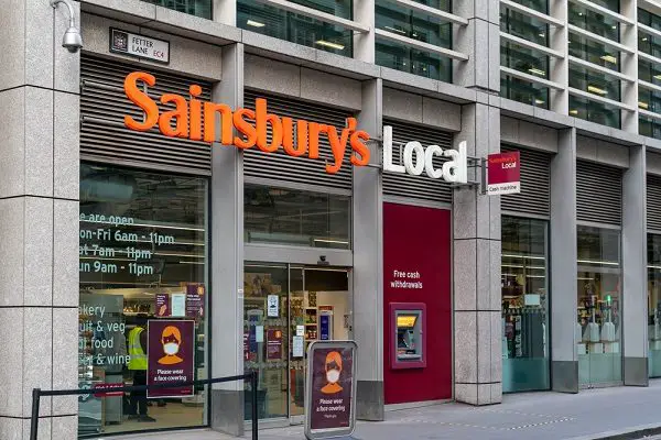 Supermercado Sainsburys em Londres