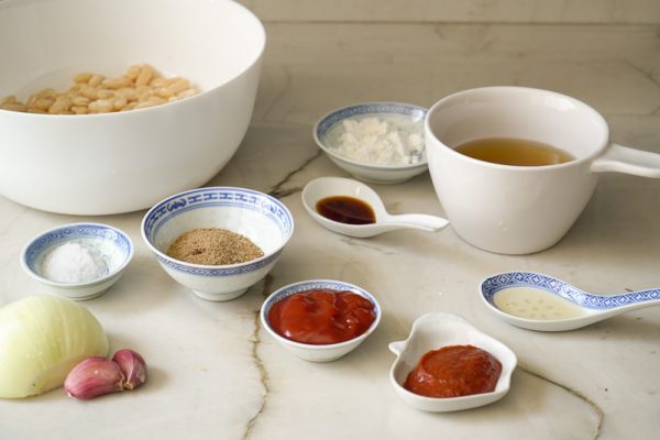 Ingredientes para fazer Baked Beans