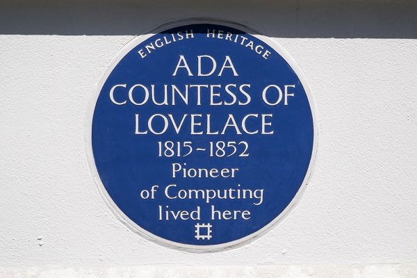 Placa azul de Ada Lovelace