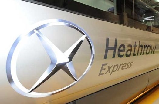 Heathrow Express - trem que liga o aeroporto ao centro de Londres