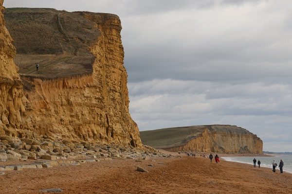 West Bay na costa Jurássica - Patrimonio Mundial da Inglaterra
