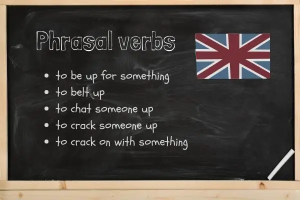 Phrasal verbs usados na Inglaterra