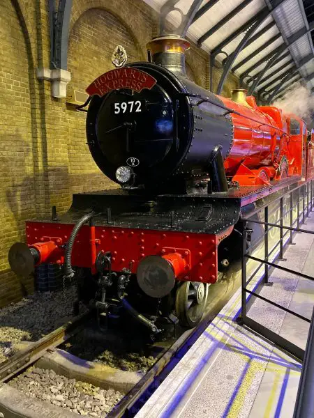 Hogwarts Express nos estúdios Warner Harry Potter