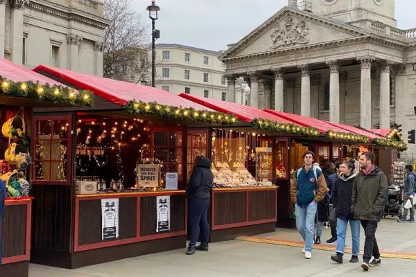 Mercado de Natal - Trafalgar Square 