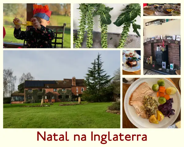 Cenas de um natal na Inglaterra