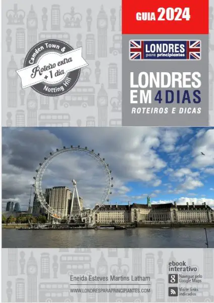 capa do guia Londres em 4 dias roteiros e dicas 2024
